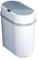 Zpoicaegn Trash Can Electronic Automatic Garbage Bin Waterproof Bathroom Kitchen Dustbin Intelligent Waste Bin White