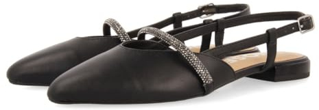 GIOSEPPO Damen Godrano Flaches Ballett, Schwarz, 37 EU