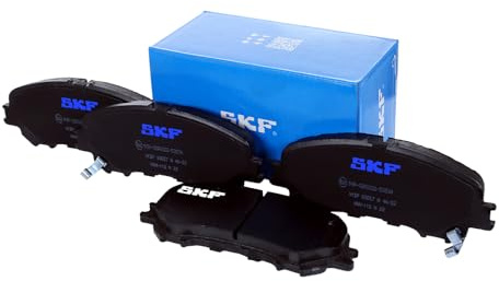 SKF Scheibenbremse Bremsbelag VKBP 80557 A-4er Set - Position Vorderachse Höhe 77 mm Länge 170 mm Breite 81 mm Dicke 16,7 mm - OE Qualität