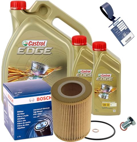 Ölfilter Filterset + 7L Edge 5W-30 | passend für 3 E36 E46 5 E39 passend für 3 E36 E46 5 E39