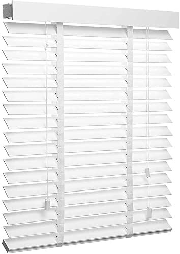 Gvqng Stores VéNitiens, Store en Bois Massif Naturel, Protection Solaire/Isolation Thermique Rideaux pour Volets Roulants, Stores en Bois pour Les FenêTres, Stores VéNitiens,D,100x120cm/39.5 * 47in