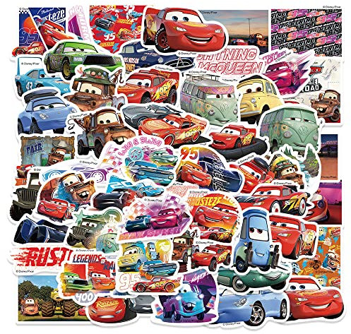 Car Aufkleber Animierte Filme Sticker Set 50 Stücke Niedlich Deko für Auto Laptop Skateboard Fahrrad Moped Motorrad Fahrrad Computer,Geeignet für Erwachsene Kinder