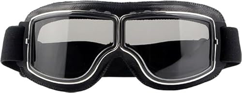 Qooloo Motorradbrille, Dirt Bike Off Road Racing Fahrbrille Schutzbrille Winddichte staubdichte Motocross-Brille Anti-Scratch-Motorradbrille zum Radfahren/Reiten/Klettern/Skifahren