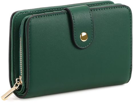 GAEKEAO Portemonnaie Damen,Geldbörse Damen, Geldbeutel Damen Zipper mit Münzfach & RFID-Schutz