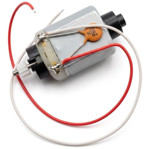 SSC Slot Car In-Line Car Motor with Johnson Mounts 22000 RPM Compatible for Scalextric Slot Car Models, Spares, DIY Toy Part Accessories