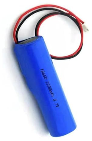 SZAJOR 2200mah, 3.7V Lithium-Ion Battery 18650 Rechargeable Battery With PCB Wires And XH 2P 2.54 Connector