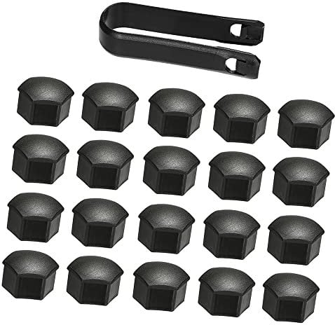HUIOP Wheel Nut Cap Replacement For Tesla Model 3 Wheel Nut Covers Lug Wheel Cap Lug Nut Cover Puller Kit 21pcs, Wheel Nut Cap