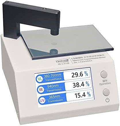 Digital Tester Meter MeterFilm Glass Window Tint with 365nm Visible Light 550nm940nm