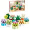 9 Pots of Building Blocks Immortal Flower Pot, Small Particle Building Blocks 832pcs Flower Assembled Desktop Ornaments Interior Decoration Puzzle Gift