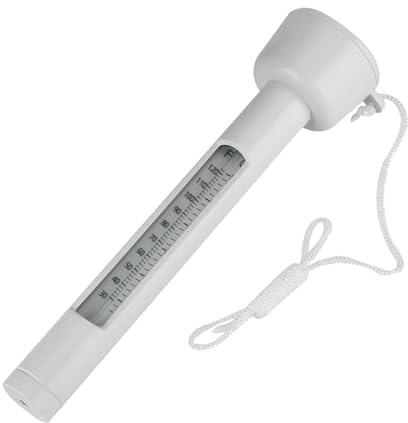 Floating Pool Thermometer, Large Display with String Large Size Easy Read for Outdoor and Indoor Swimming Pools