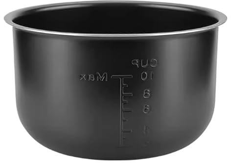 Quixpszto Pentola a Pressione elettrica, Accessorio for cuociriso, Ciotola Interna da 5 Litri, Compatibile con la pentola Interna di Ricambio Moulinex Epc04-s1