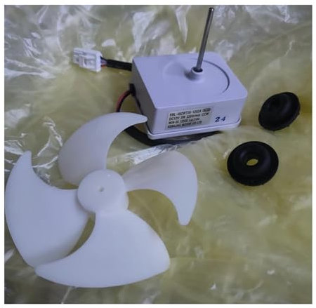 eufeifeiegds Refrigerator Fan Motor Cooling Fan KBL-48ZWT05-1202A 12V 2W W29-05 1202D Refrigeration Freezer Fan Good Working wefeiegds