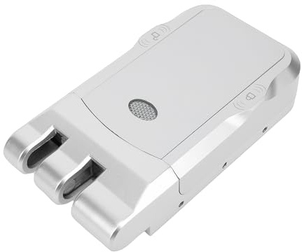 ZASCHMOY Unsichtbares Schlüsselloses Elektronisches Schloss, Intelligentes Türschloss mit Fernbedienung und APP-Steuerung, WiFi-fähig, Schlüsselloser Zugang, Dual-Motor-Design, Alarm bei