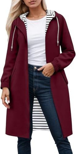 SKFLABOOF Veste Imperméable Homme Veste Imperméable Femme Ciré Coupe Vent Impermeable Confortable Homme Léger De Pluie Poncho Vêtements Imperméables Étanche