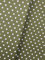 Baumwollstoff Punkte 9mm, Breite 145 cm, 9 Farben (Oliv, 50cm)