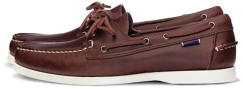 Sebago Herren Docksides Portland Waxed Bootsschuhe, Braun Brown 900, 44.5 EU