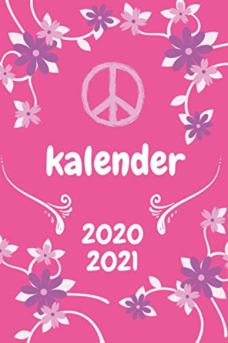 Schülerkalender flower 2020/2021: Schülerkalender 300 seiten / Terminplaner 12 Monate / Sep 20 - Aug. 21/ Terminkalender, Wochenplaner, Wochenkalender