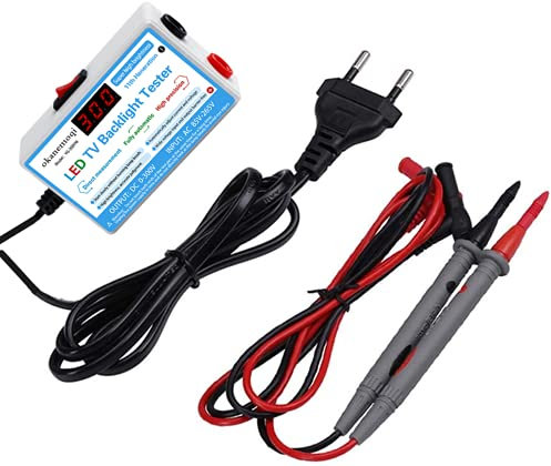 okanemoqi LED-TV-Hintergrundbeleuchtungstester, LED-Lichtstreifen-Lampenperlen-Reparatur-Testgerät mit LCD-Digitalanzeige, adaptive Ausgangsspannung 0-300V