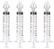 4 Stück Baby-Nasendusche, tragbares Nasenreiniger-Spülgerät für Säuglinge mit reinigbarem und wiederverwendbarem Silikon-Nasensauger (10 ml)