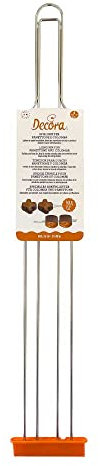 Decora 0064017 Spezielles Abkühlgitter 4 Tipps Für Colomba Und Panettone 52 Cm, Grau
