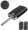 AULESSE Coque de Rechange Clé Télécommande à 3 Boutons Compatible avec Ci-tro-en C2 C3 C4 C5 C6 C8 C-Quatre C-Triomphe Xrasa Picasso Peugeot 307 407 Coque de Remplacement CE0523 HU83