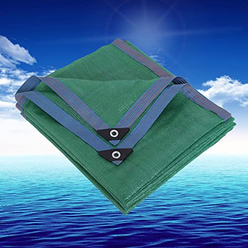 kefu01 Anti-Uv Schatten Tuch,Schattennetz,Sonnenschutz Netz,Grünes Sonnensegel Schattentuch,Beschattungsnetz,für Pergola,Terrassenpflanzen,Gewächshaus,Hühnerstall,Außen,Anpassbare (2x3m/6.6x9.8ft)
