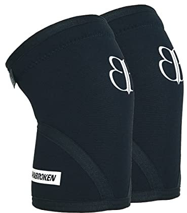 Rodilleras CrossFit PRO V | 7 mm | Neopreno | Antideslizante | Compresión y Soporte para Levantamiento de Pesas, Powerlifting, Sentadillas y Entrenamiento Funcional | 2 Uds | Unisex | Talla S