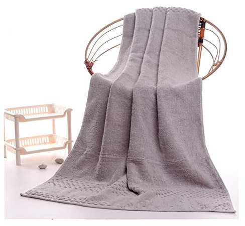 GELISURE Superweiches Handtuch, 2 Stück, 90 x 180 cm, 900 g, Luxus-Badetücher aus ägyptischer Baumwolle für Erwachsene, extra große Sauna-Frottee-Badetücher, große Badetücher, Badetücher (F