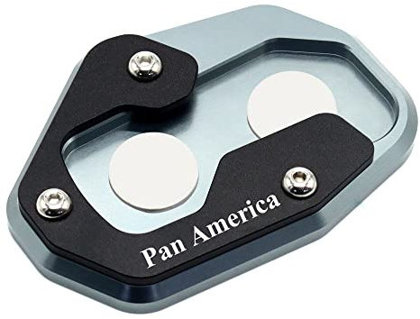 New 2021 FOR Harley-Davidson Pan America RA1250 CNC Kickstand Side Stand Enlarge Extension Foot Pad Support PAN AMERICA 1250 (blue) (titanium)