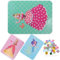 ibasenice 1 Satz Prinzessin -zeichnung Stoff Stochern Kunst Diy -zeichnen Für Anfänger Handgefertigtes Pannenlackierset Puzzle-einstichmalerei Werkzeug Punktion Stechende Nadel Kind