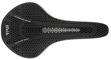 Fizik Vento Antares R3 Adaptiver Fahrradsattel, 3D-Druck, Schwarz, 140 mm