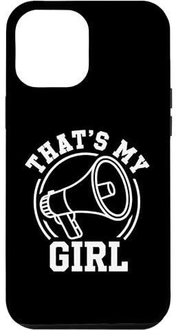 Hülle für iPhone 15 Pro Max That's My Girl Cheerleading Support Proud Parent Megafon