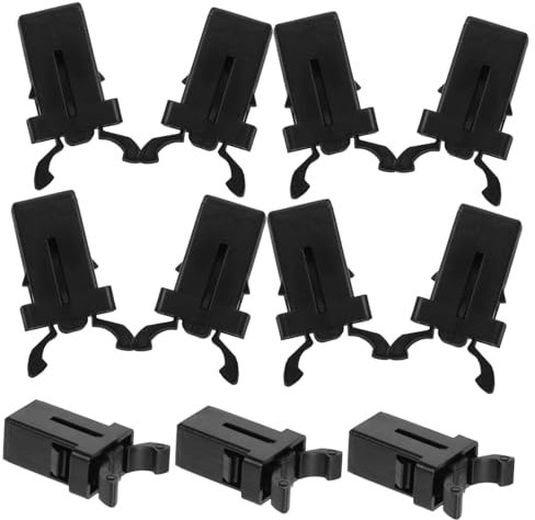Cabilock Locking Mechanism Trash Can Lock Black Bin Lid Repair Clip for Cupboard Latch Spare Parts