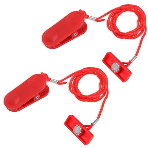 Gosknor Treadmill Magnet Safety Key, Universal Treadmill Safety Key | Magnetic Safety Switch Treadmill Emergency Stop Magnet for Most Treadmills Running Machines Replacement Accessories