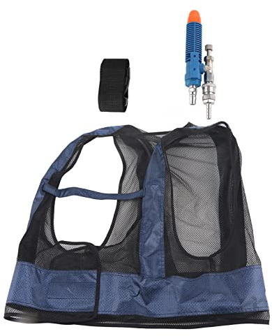 Compressed Air Cooling Vest for Welding Steel Workers - Air Conditioner Waistcoat, Cooling Vest, Waistcoat, Industrial Workers