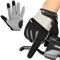 BUTBU Fahrradhandschuhe, Herren Damen Sporthandschuhe, Laufhandschuhe Anti-Rutsch Full Finger, Wasserdicht Winddichte Handschuhe, Fahrrad Handschuh für Laufen, Radfahren, Fahren, Angeln(M, Grau)