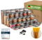 Viwares Vorratsdosen mit Deckel Luftdicht, 42er Vorratsbehälter Set BPA-Frei, Vorratsdose zur Müsli Mehl Aufbewahrung Küche, Praktische Organizer Küche, Frischhaltedosen für Lebensmittelaufbewahrung
