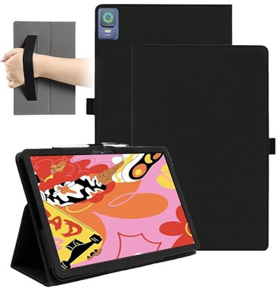 Funda magnética para tablet XPPen Magic Drawing Pad de 12.2 pulgadas, a prueba de golpes, impermeable, antiarañazos, soporte multiángulo, con correa de mano, delgada y duradera, color negro