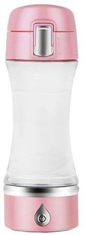 Tmboryuu Botella de agua recargable con tecnología de electrólisis por USB, 350 ml, taza de agua profesional con generador de iones de hidrógeno, ionizador