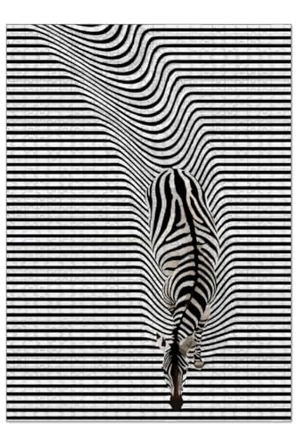 artboxONE-Puzzle XL (1000 Teile) Tiere Abstract Zebra - Puzzle Abstract Zebra Abstract Zebra Animal