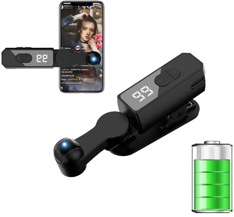 Wriless Auto-Clicker für iPhone, Android, Handy-Tapper für Tiktok, integrierter Akku-Bildschirm, automatischer Tapper für Tiktok Live, Spiele, Likes und Belohnungsaufgaben, wiederaufladbar
