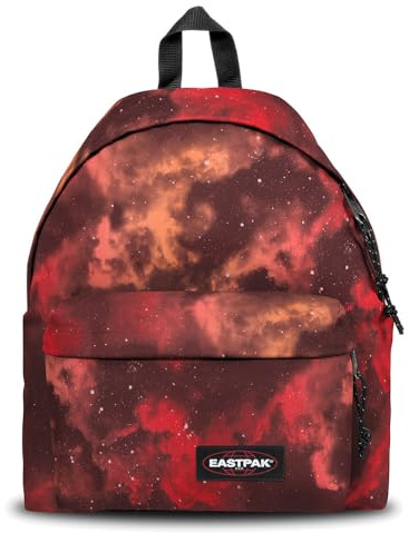 Eastpak Padded Pak’r Rucksack 24L (40 x 30 x 18 cm), wasserabweisend, robuster Schul- & Tagesrucksack, leichter Klassiker mit gepolsterten Trägern - CLOUDS FIRE