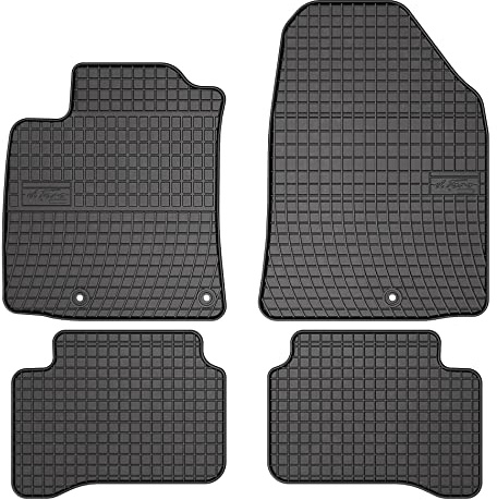 FROGUM EL Toro Gummimatten Ganzjähriges-Set von Autofussmatte Auto Fußmatten für Hyundai Ioniq 2016-2022 | Beständiges Gummi Material | 1,5cm Schutzkante