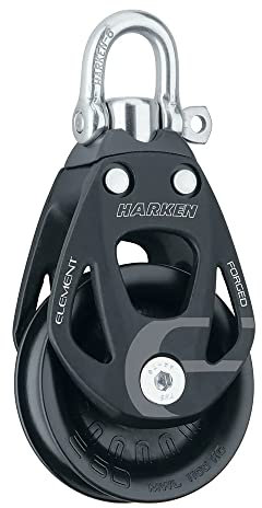 Harken Block Element Einfach/Wirbel Réa de 60 mm Pour Cordage jusqu'à 14 mm