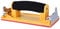OUNONA Hand Grip Sandpaper Holder Sponge Handle Handheld Sand Paper Frame Grinding Polished Tools For Walls Woodworking Sanding Abrasive Tools (Yellow)