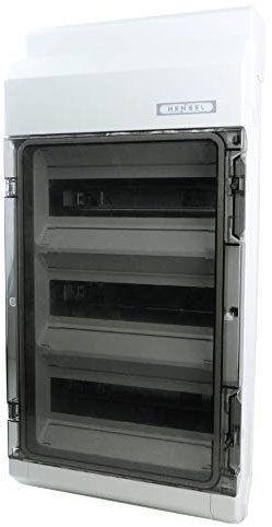 Hensel Automatengehäuse KV9336Z IP65 Aufputzverteiler Sicherungskasten 36 Module 6030