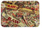 RAW Mix - Vassoio per rollare, varie misure 7x5 Multicolore