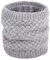Cache-cou Col De Crochet De Laine Pour Hiver Thermique Avec Agneau Polaire à l'intérieur Unisexe Femme Et Homme Chaud Pour Cycliste Motocyclisme Le Ski (Gris)