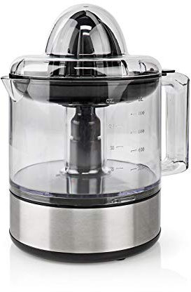 Ex-Pro 0.8L Electric Citrus Press Juicer with Adjustable Pulp Filter 2 x Cones and Easy Pour Spout
