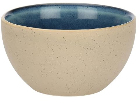 Rose&Tulipani - Coupe Fruits Bleu en grès - Diamètre 11,5 cm - Collection Arpeggio